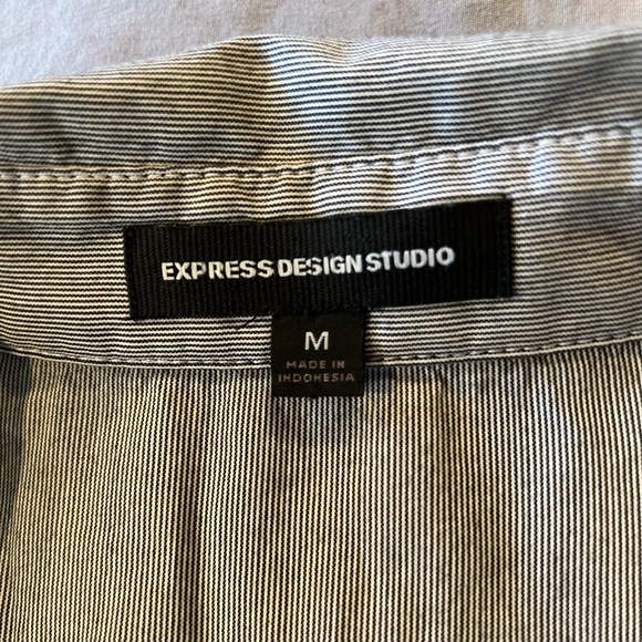 Express Design Studio Button Up Dress Shirt - Picture 5 of 11